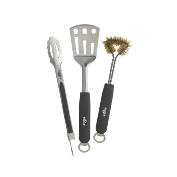 Conjunto de 3 Piezas Acero Inoxidable BBQ