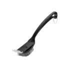 Cepillo + Raspador de Parrilla Cerdas de Acero Inoxidable 48cm