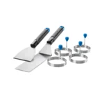 Conjunto de Desayuno con 4 Anillos para Huevos