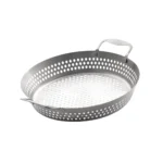 Wok para Parrillada de Acero Inoxidable